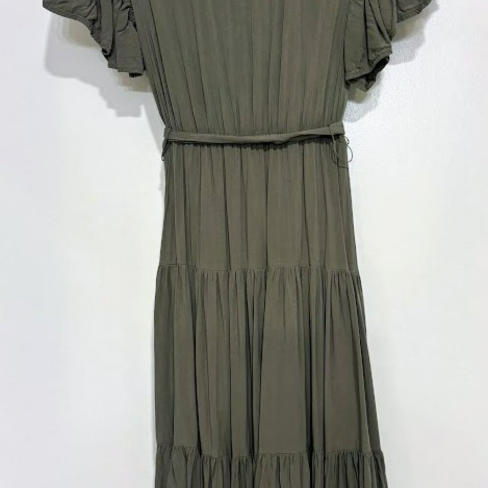 Petal & Pup Barker Dress, S, Olive - Picture 7 of 10